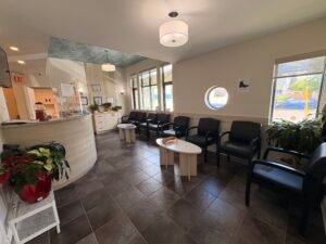 Ottawa Smiles Family Dental reception and waiting area